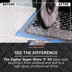 Zephyr Super Shine X Pro 40 polish delivers lasting shine and easy maintenance