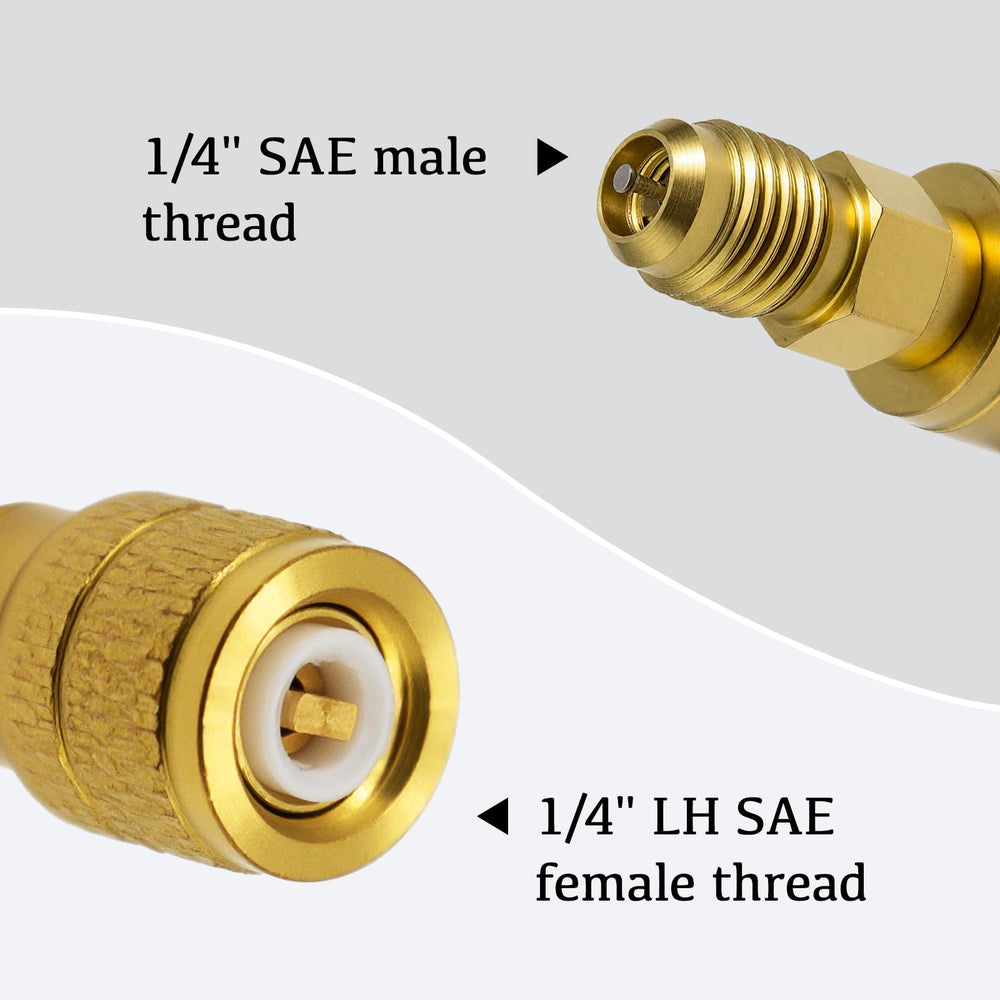 Zepkouel adapter kit with seals and cores supports quick, leak-resistant service