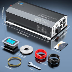 ZETAWALE inverter installed in an RV or truck cabin.