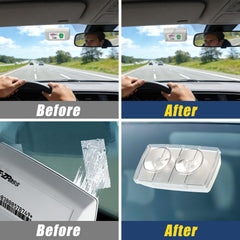 Zeyitian EZ Pass Holder with durable ABS and TPU construction