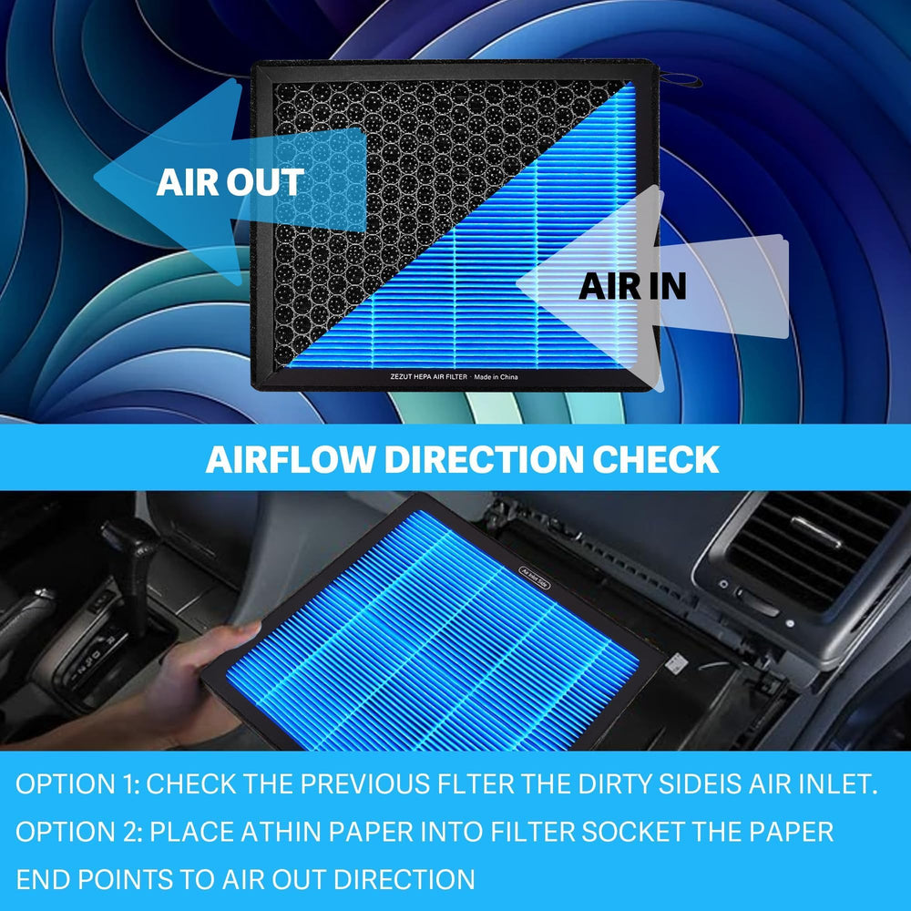 ZEZUT CF11671 Mazda CX-7 compatibility ensures fresh cabin air.