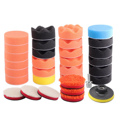 ZFE drill polishing kit foam pads for waxing and polishing finishes