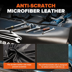 Universal fit covers sedans, trucks, SUVs, Vans for versatile protection.