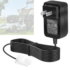 ZHIXING 587007101 battery charger front view for Husqvarna and Sears mowers—reliable charging.