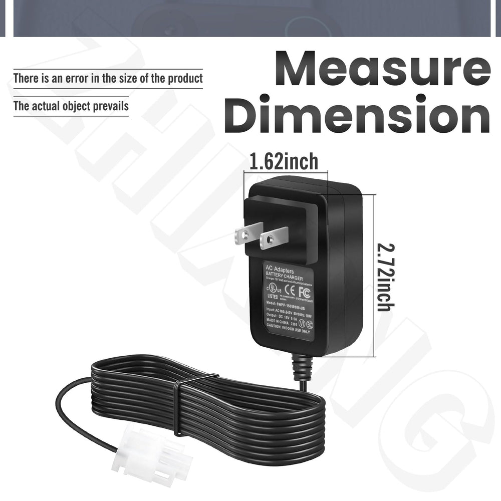 ZHIXING 587007101 battery charger side connection for quick plug-in with compatible brands.