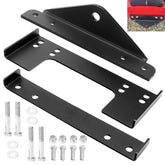 ZHIXING hitch kit close-up showing rugged steel plate for durable towing.