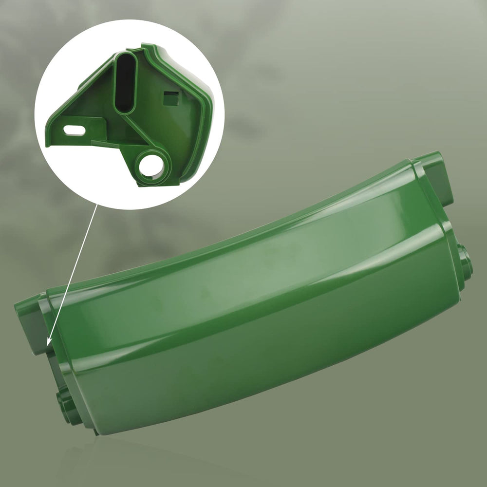 ZHIXING AM128998 lawn mower hood part in use on a John Deere model