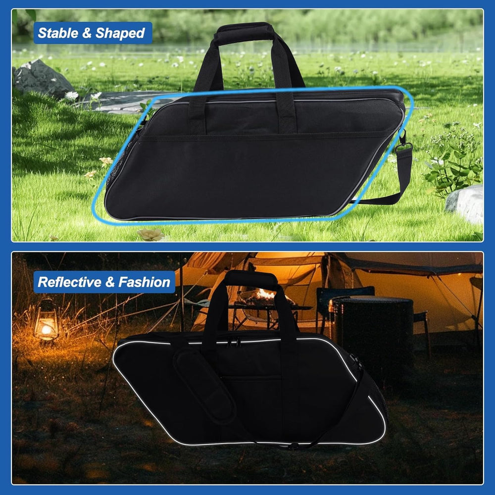ZHOUMADE side pocket includes a bottle opener for quick refreshments.