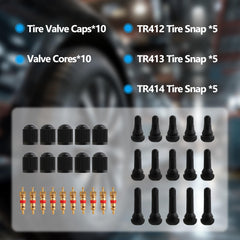 ZHSMS TR413 valve stems ready for fast inflation valve upgrades