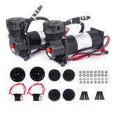 ZHSYMX 200 PSI air compressor ready for onboard inflation and horn installs.