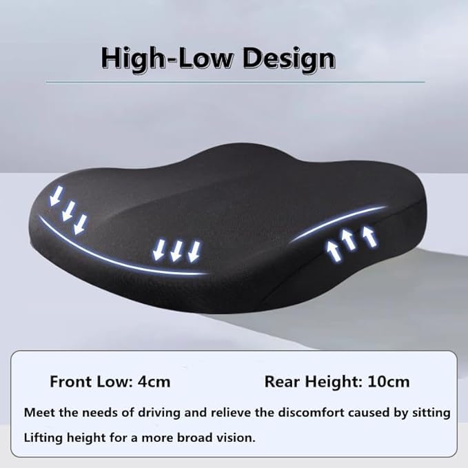 ZHUANXUA anti-slip bottom keeps cushion stable during driving