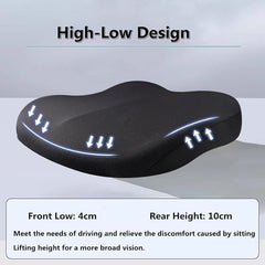 ZHUANXUA anti-slip bottom keeps cushion stable during driving
