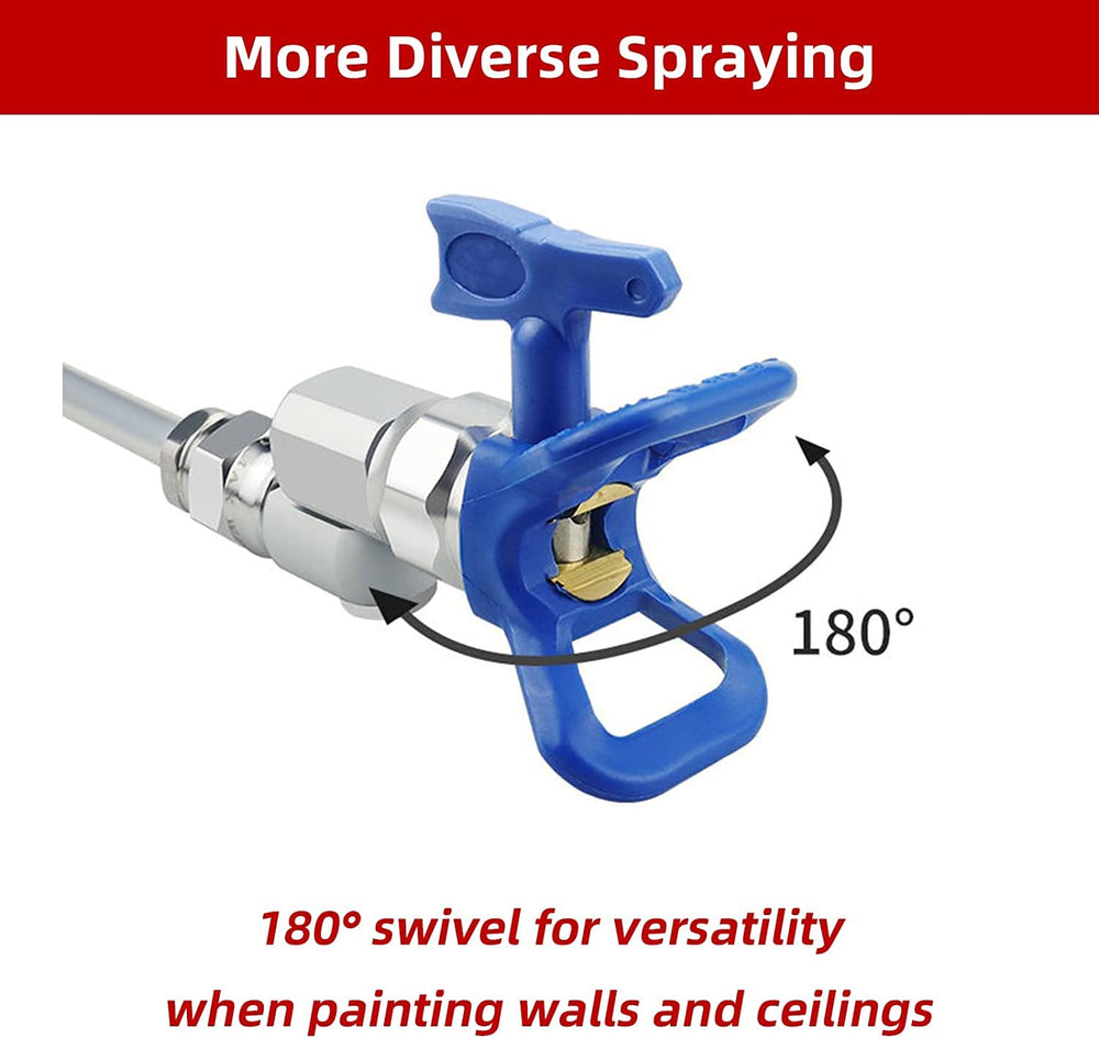 ZHUITU 3600 PSI maximum pressure supports demanding spraying tasks.
