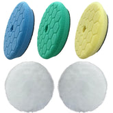 ZHYFC 5-pack polishing pads kit overview for complete detailing