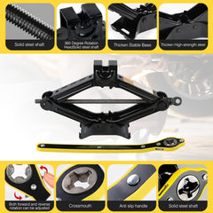 ZIBIAO jack base plate providing secure footing on uneven surfaces