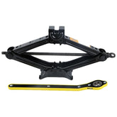 ZIBIAO car jack kit with scissor jack for quick tire changes