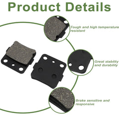 ZICOO box includes two brake pads and one shoe for quick replacement.