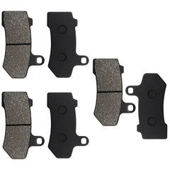 ZICOO brake pads with grooves reduce heat buildup and noise in city riding.
