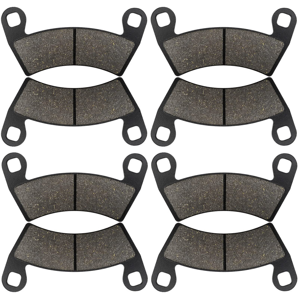 ZICOO front and rear brake pads for Polaris RZR 1000 XP 4 brake pads enabling steady braking on varied terrain