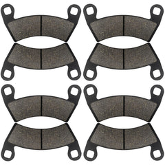 ZICOO front and rear brake pads for Polaris RZR 1000 XP 4 brake pads enabling steady braking on varied terrain