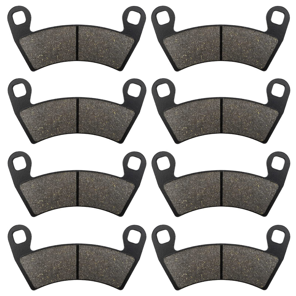 ZICOO front and rear brake pads for Polaris RZR XP 1000 EPS brake pads for heat dissipation and consistent braking