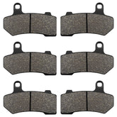 ZICOO Harley front brake pad for Road Glide improves heat dissipation and stopping feel.