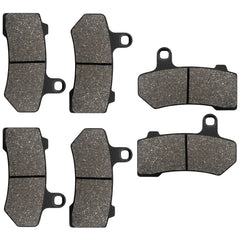 ZICOO Harley rear brake pad for Road Glide enhances wet-weather performance.