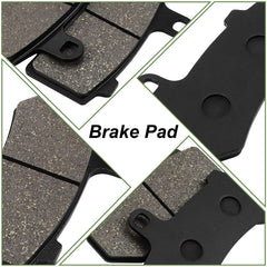 ZICOO Harley rear brake pad for Road King provides reliable modulation.