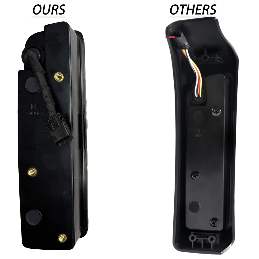 Zidirs smoked LED tail light for Harley Road Glide 2023-2026, improved visibility.