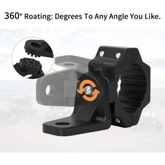 ZIDIYORUO light bar bracket mounting LED bars for brighter trails