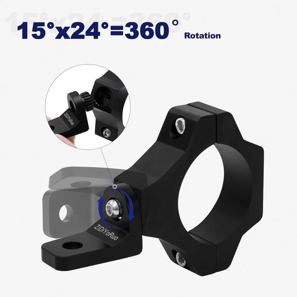 ZIDIYORUO aluminum bracket stands up to rugged impacts and weather for long hauls