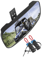 ZIDIYORUO Polaris Ranger rear view mirror with wide 11x4.2 inch viewing area for better rear visibility