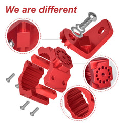 ZIDIYORUO dual-bracket kit stays secure on rugged trails.
