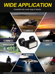 ZIDIYORUO UTV dome light five-modes offer versatile ambient options.