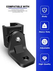 ZIDIYORUO UTV flag mount 360 degree rotation for flexible whip angles