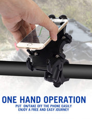 ZIDIYORUO UTV phone mount fits 4.7-7.1 inch devices with adjustable claws