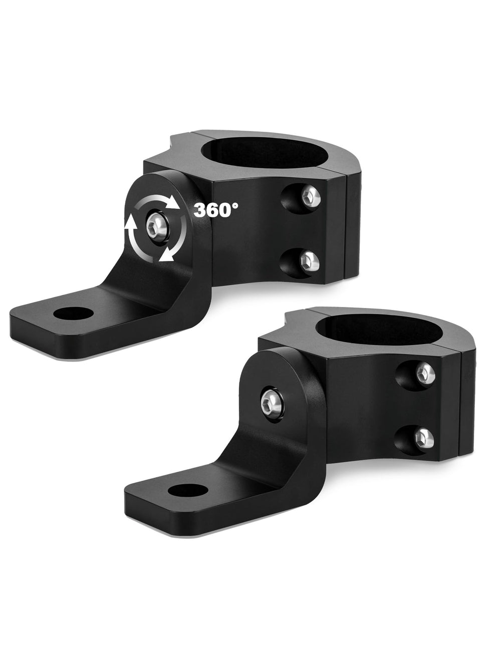 ZIDIYORUO UTV whip mount with 360° rotation for precise angle positioning