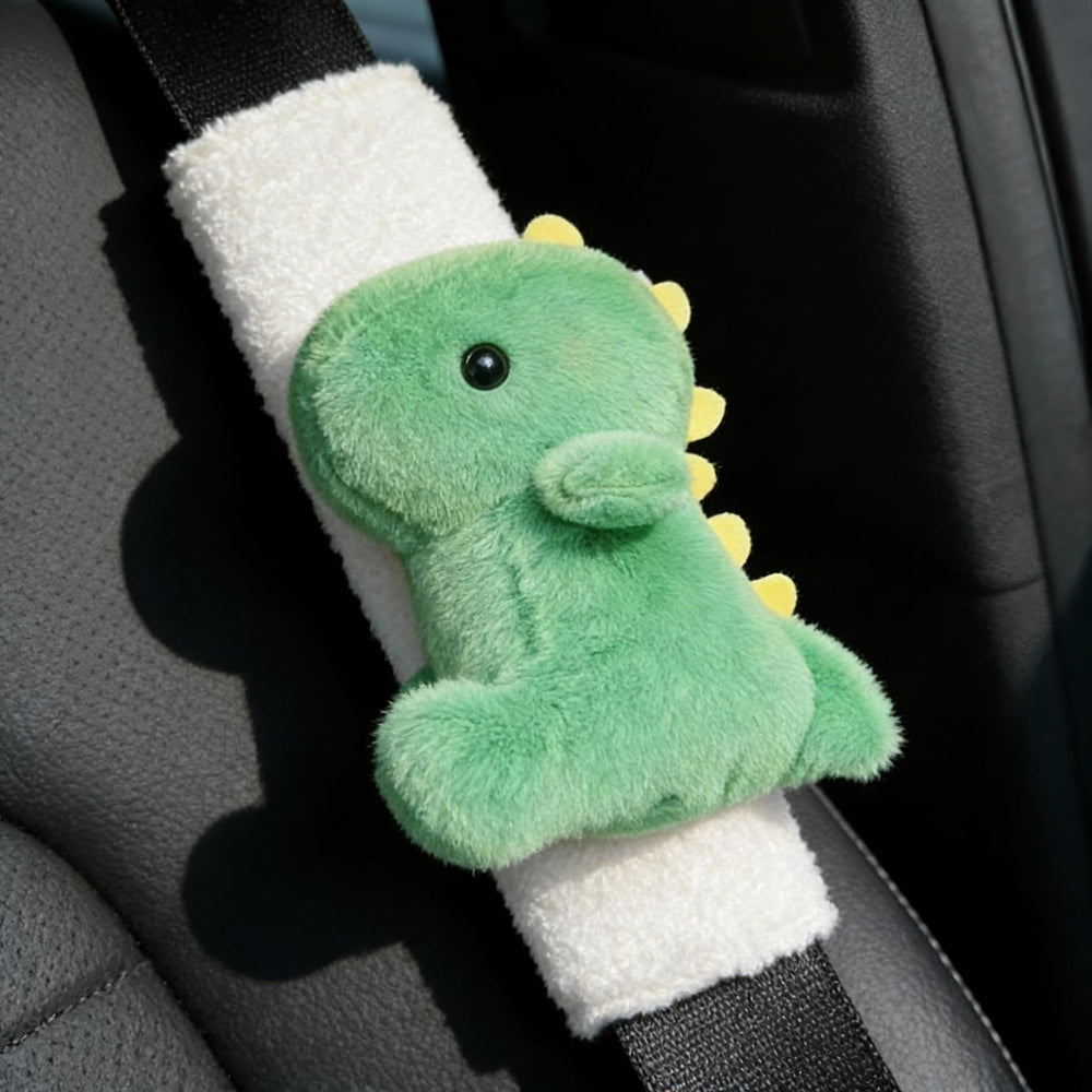Zigihos dinosaur seatbelt covers enhance family car journeys.