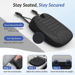ZIKEE cushion fits most cars, trucks, and SUVs