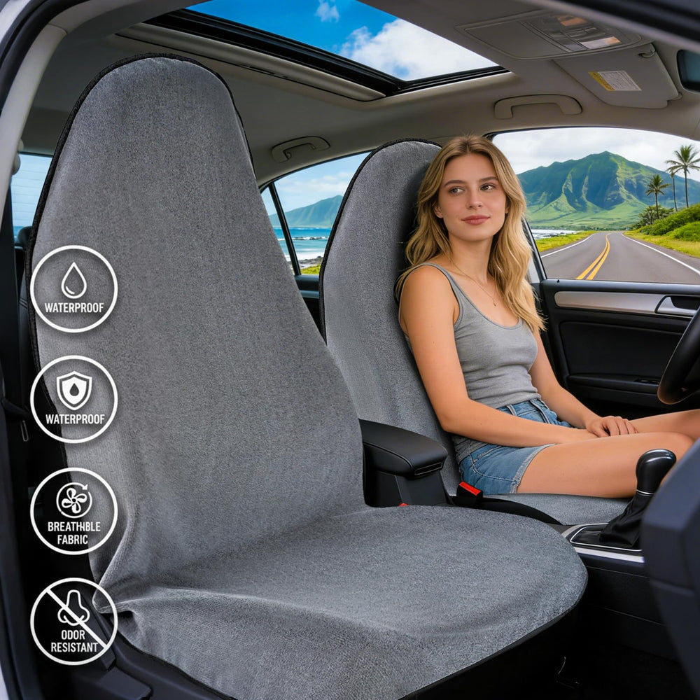 ZIMABLUE heavy-duty microfiber seat protector 550g for durable daily use.