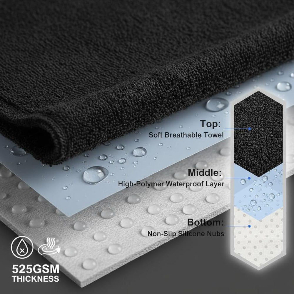 ZIMABLUE heavy-duty microfiber material resists wear for daily gym and outdoors.