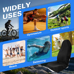 ZIMABLUE comfortable microfiber surface enhances drive comfort.