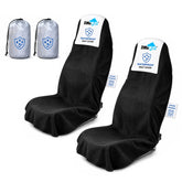 ZIMABLUE waterproof towel seat cover top microfiber shields sweat during workouts.