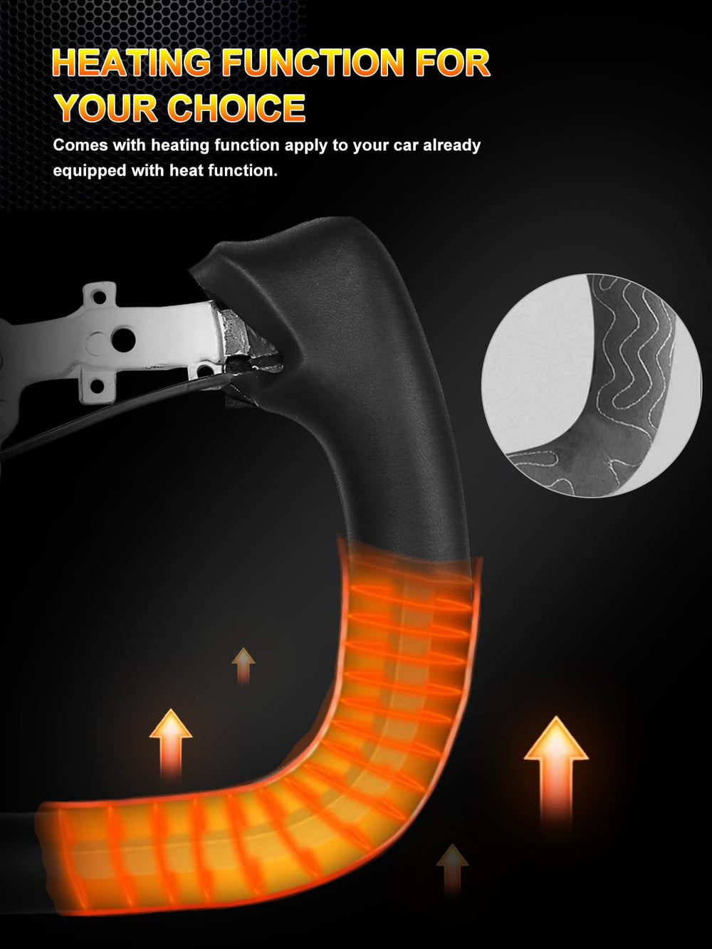 ZIMABLUE Yoke with performance suede provides high-friction non-slip grip.