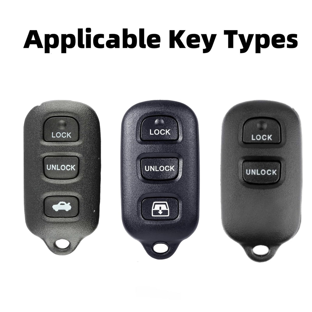 Zincflag key fob cover at night improves button visibility and locating ease.