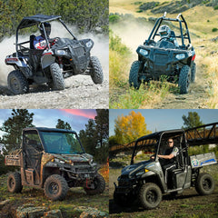Zinger brake pads for Polaris Ranger 500 front, durable for long days in mud.
