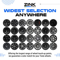 Zink Wheels 15ml paint for quick, color-matched touch-ups