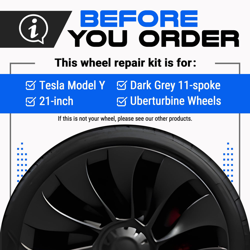 Zink Wheels color-matched touch-up paint for Uberturbine wheels; fast-drying and seamless