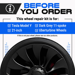 Zink Wheels color-matched touch-up paint for Uberturbine wheels; fast-drying and seamless