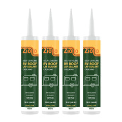 Ziollo RV Roof Lap Sealant 10oz tube sealing a seam for waterproof protection